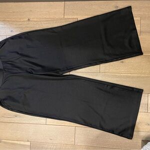 Elegant Black Wide Leg Pants
